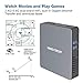 N34 Fanless Mini PC Desktop 6G, Windows 10 Pro 64-Bit/ 6GB/64GB, Support M.2 SSD, Intel Celeron N3450 (up to 2.2 GHz) HD Graphics 500, 4K/ 1000M LAN/ 2.4G+5.8G WiFi [Dual Output - HDMI&VGA]