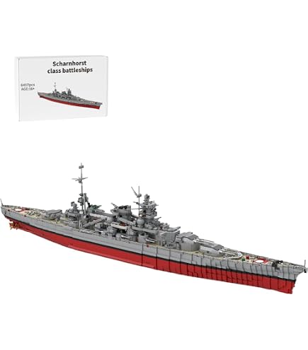 Amazon.com: XMBRICDIYY Military Building Blocks Set, Scharnhorst
