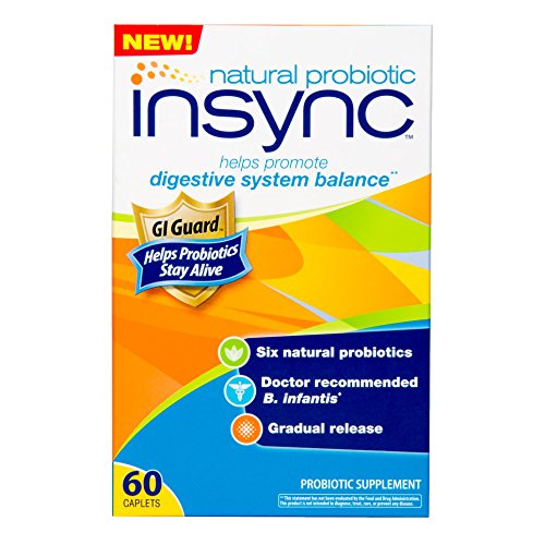 insync Natural Probiotic Supplement, 60 Count