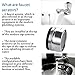 Sumnacon 3 Packs Low Flow Faucet Aerator - 24 mm Male Thread Faucet Bubbler Sink Aerator / Laminar Bubble Water Saving Faucet Aerator with Gasket for Kitchen and Bathroom, Chrome (3 Packs)