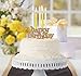 Mud Pie 4985037 Happy Birthday Candle Holder