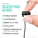 ATECH Ultra Flexible Silicon Sleeping Earbuds with Microphone Earplugs for ASMR, Insomnia, Snoring, Travel, Relaxation, Bianural
