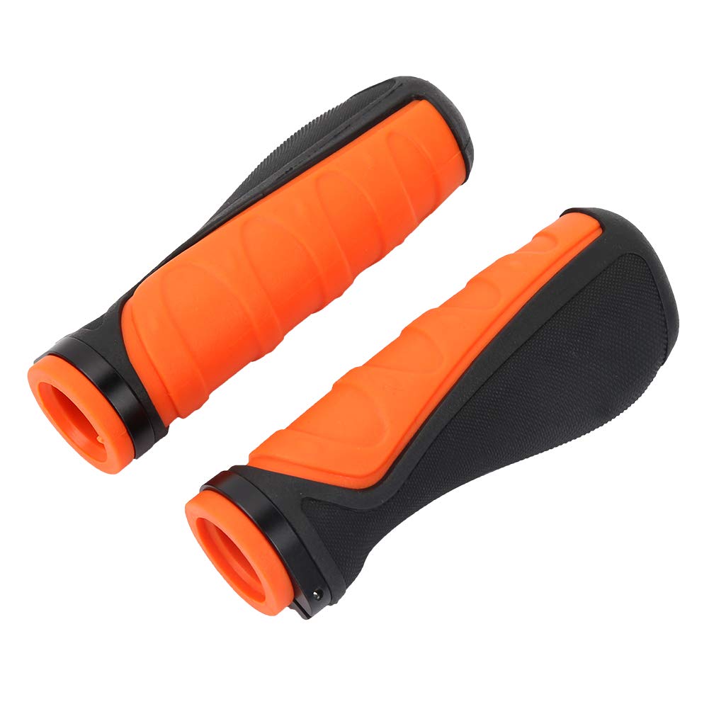 Dioche Bike Handle Grips, 1 Pair Bicycle Cycling Handle Anti Slip Mountain Bike Handlebar Grips Accessories for Bicycle Handlebars with Diameter Less Than 22mm/0.87Inch