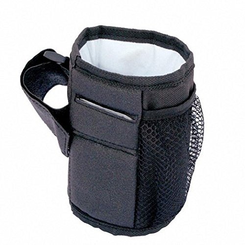 Idealgo Waterproof Bottle Cup Holder for Stroller Bottle Thermal Bag Baby Buggy Cup Holder Soft Buggy Cup for Stroller, Wheelchair, Rollator, Walker