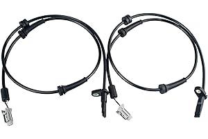 RUIZURE Front ABS Wheel Speed Sensor Left Right fit for 2007 2008 2009 2010 2011 2012 2013 2014 Nissan Altima, Nissan Maxima, Driver Passenger Side, ALS1442 47910-JA000 ABS1552 SU12644 5S11191, 2pcs