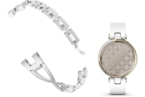 C2D JOY Stainless Steel Straps Compatible with Lily Smartwatch Replacement Band X-style Dressy Accessories Wristband for Women