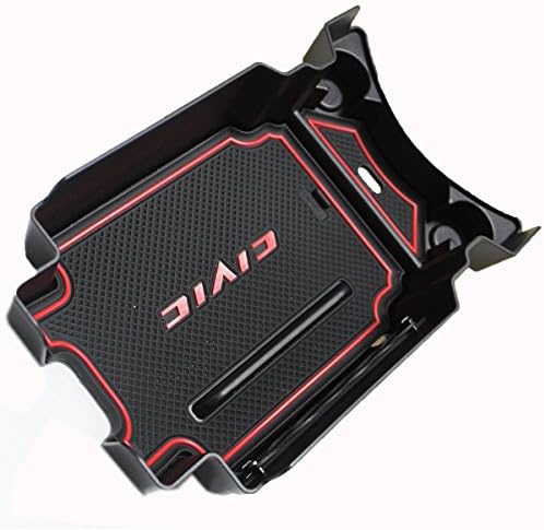 SclMotor Glove Box Organizers Armrest Box Store Content Box Center Console For Honda Civic Sedan Tenth generation 2016-2017