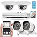 Zmodo 8CH 1080p HDMI Digital NVR Home Security Camera System with 2x Outdoor + 2x Indoor Dome Surveillance Camera 500GB Hard Drive