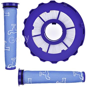 Replacement Filter Kit for Dyson DC40 Hepa Post Motor Filter&Pre-Motor Filter fits Multi Floor,Animal,Compatible Part#923587-02,922676-01