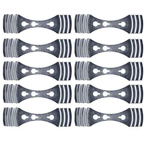 image for Pack of 12pcs Metal Candle Wick Centering Devices - Kare & Kind Retail