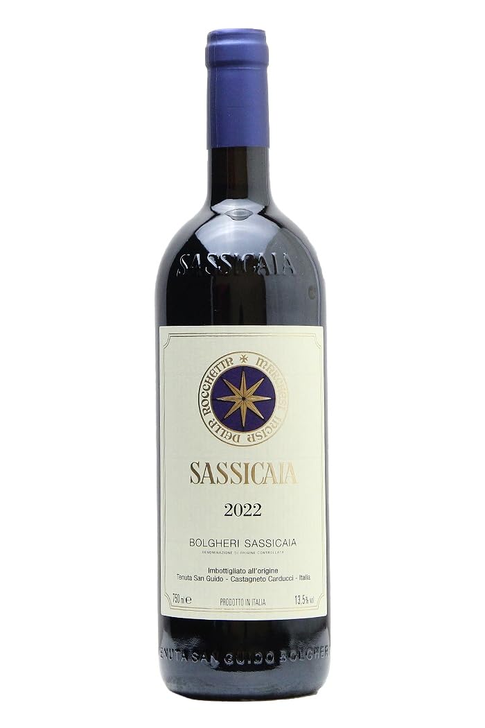 【パーカーポイント97+点】 サッシカイア 2022 テヌータ サン グイド Sassicaia Tenuta San Guido [ 赤ワイン 辛口 フルボディ イタリア トスカーナ 750ml 瓶 ]