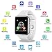 Smart Watch KKCITE Sweatproof Bluetooth Smartwatch Phone for Samsung Nexus6 Htc Sony and Android Smartphones Support Sleep Monitor, Push Message, Camera Unlocked Watch Men Women Kids
