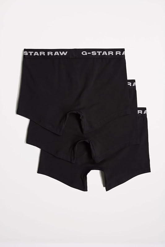 Uomo Boxer Briefs 3 Pack, Nero (black/black/black D23771-D516-4248), XS