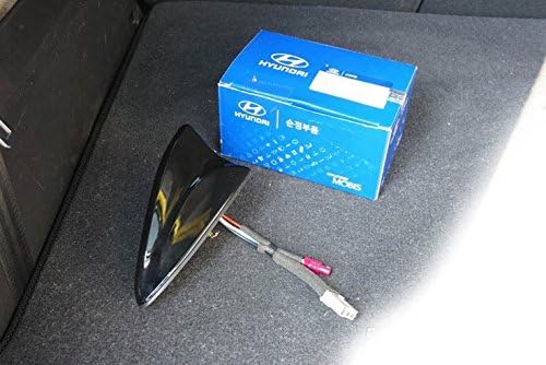[Sell by Automotiveapple] Hyundai Motors OEM Genuine Shark Antenna Satellite BLUE LINK AM/FM 1-pc For 13 14 15 Hyundai Santa Fe SPORT (White - 962102W300NCW)
