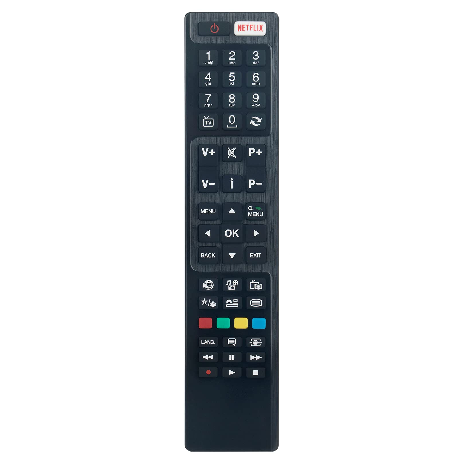 VINABTY RC48125 Remote Control Replaced Compatiblle With Pana-sonic TV TX-65CX413 TX-65CX410 TX-40CX400 TX-40CXW404 TX-40CX300 TX-48CX300 TX-55CRW434 TX-48CX400 TX-48CX350