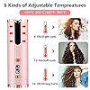 Automatic-Cordless-Hair-Curler-Auto-Wireless-Curling-Iron-Professional-LCD-Display-USB-Rechargeable-Fast-Heating-with-Adjustable-Temperature-Timer-Tangle-Free-Hair-Curling-Wand-for-Travel-Home-Use Automatic Cordless Hair Curler Auto Wireless Curling Iron Professional LCD Display USB Rechargeable Fast Heating with 6…