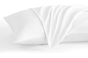 KJ LINEN Toddler Travel Pillow Cases Set of 2, 600 Thread Count 100% Egyptian Cotton Pillow Covers for Boys and Girlswith Zipper Closure, 12" x 16" (White, Zipper Closure -12" x 16")