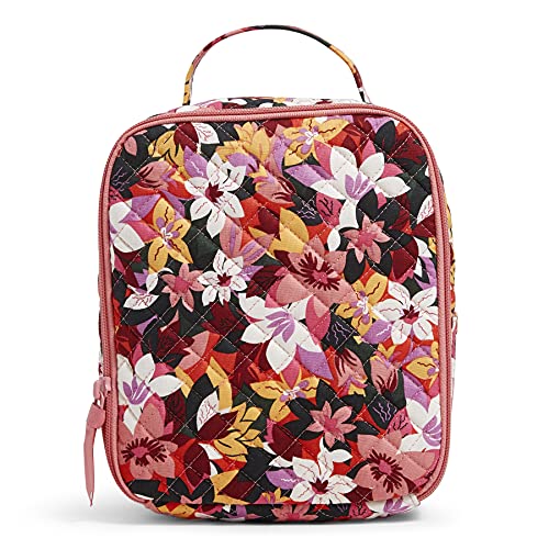 Vera Bradley Women's Cotton Lunch Bunch Lunch Bag, Rosa Floral