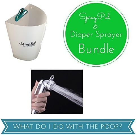 Spray Pal and Cloth Diaper Sprayer Bundle Model: (Newborn, Child, Infant)