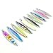 Aorace 10pcs/lot Fishing Lure Hook Lure Jigbait Lead Fish Deep Ocean Sea Jigging Fishing Sea Baits Metal Jig 7.3cm/22g