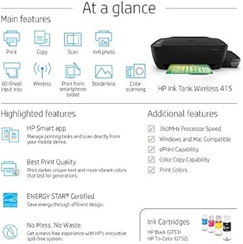 hp ink tank wireless 415 amazon