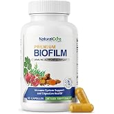 NCL Premium Biofilm Complex Supplement - 60 Vegan Capsules | Botanical support with turmeric, pomegranate, sweet wormwood, resveratrol and clove; vegan and gluten-free