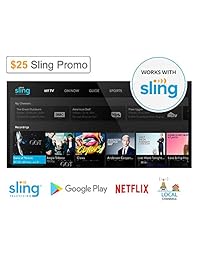 AirTV Player Dual-Tuner Local Channel Streamer with Sling, Google Play & Netflix integration, Work with ANTOP Amplified 360° HDTV Antenna for a Perfect Cord Cutting Solution, Support DVR&Voice Control