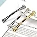 JETEHO 3 Pcs Tie Collar Bar Pin Shirt Collar Clips Shirt Collar Bar Pin Shirt Accessories Jewelry for Men