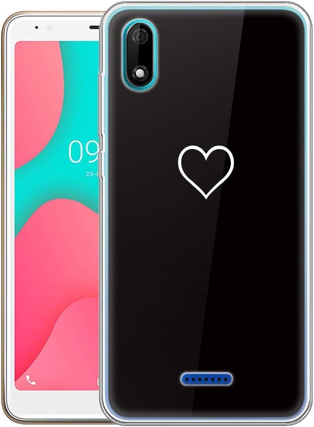 Coque Arrière Ultra Fine En Gel Silicone Pour Wiko Y60 - Couleur Noir Mat