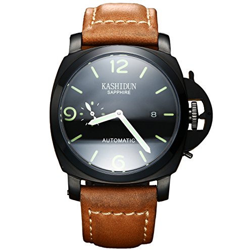 KASHIDUN.Men's Army Watches Mechanical Watch High-tech Carbon Ceramic Case relogio masculino.Jun-Z