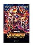 PosterOffice The Avengers Infinity War (Advance) Movie Poster - Size 24