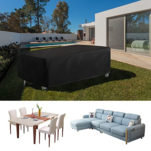 Patio Furniture Covers, Smdodddy Waterproof Rectangular Patio Furniture Set Cover, Patio Covers 67\