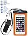 Universal Waterproof Case, [2 Pack] Deego Clear Cell Phone Dry Bag Pouch With Armband + Neck Strap for iPhone 7 / SE / 6s / 6s Plus, Galaxy S7 / S7 Edge up to 6.0