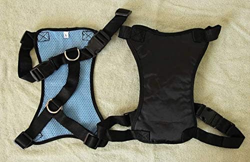 New G Line Blue Dog Harness Breathable Comfortable Pet Vest Adjustable Soft Padded Dog Power Strap, size L - Image 3