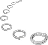 Lemiyoo 720 Pieces Stainless Steel Split Spring Lock Washers M2-M12 view 7