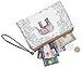 Casmonal Womens Mens Coin Change Purse Pouch Zippered Wallet Make Up Cellphone Bag with Strap (01 elephant)