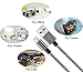 IVVO iPhone Cable 3Pack 3FT 6FT 10FT Nylon Braided iPhone Cable Cord USB Charging Cable Charger for iPhone 7/7 Plus/6/6s/6 Plus/6s Plus/5/5c/5s/SE,iPad iPod Nano iPod Touch(Black)