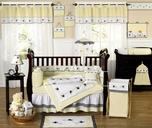 bumble bee crib set