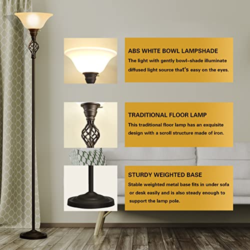 Floor Lamp for Living Room, RAYINIGHT 72\