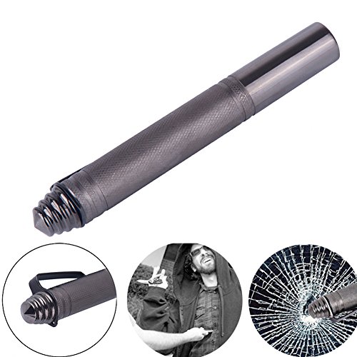 CyberDyer Tactical Survival Pen Telescopic Rejection Stick Outdoor Self-Defense Weapons Emergency Window Breaking Device