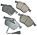 Akebono EUR687 Euro Ultra Premium Ceramic Disc Brake Pad Kit, grey