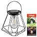 Solar Lanterns Outdoor Hanging - Sunwind LED Garden Table Lamps Solar Powered Edison Filament Bulbs for Patio Backyard Courtyard Lawn Landscape Decor (A60 Filament Bulb)