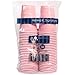 Hanna K. Signature Collection Plastic Cup, 50-Cup, 18-Ounce, Pink, (82660)