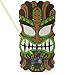Sol Coastal Big Kahuna Wooden Hook & Ring Toss Game, Tiki Mask with Bottle Opener, All Hardware Included