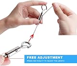 Hwtcjx 4 pcs Picture Hanging Wire Kit 1m Stainless Steel 20kg Load view 3