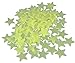 CJESLNA 1 Pack of 100pcs Home Wall Glow in The Dark Star Stickers Decal Baby Kids Room