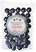 Sweetworks Gumballs Stand-Up Bag, 14 oz, Navy Blue