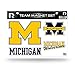 Rico Industries NCAA Michigan Wolverines Die Cut Team Magnet Set Sheet, 8.5 x 11-inches