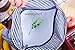 Bagbang Insulated Lunch Bags for Women Girls Cooler Tote Bags Reusable Cute Lunch Box for Adult Waterproof Snack Bags Hand Bag (Blue&White Stripe)