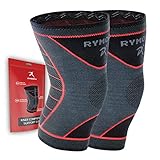 Rymora Knee Compression Support Sleeve (Large) (Two Sleeves)